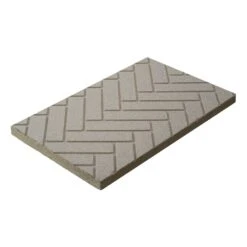 Vermiculite Platte 500x300x25mm "Fischgrätenmuster"