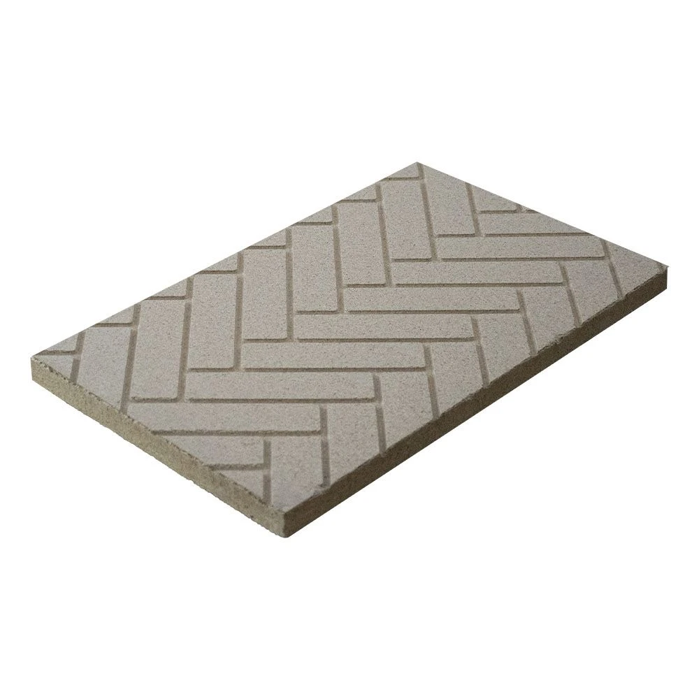 Vermiculite Platte 500x300x25mm "Fischgrätenmuster"