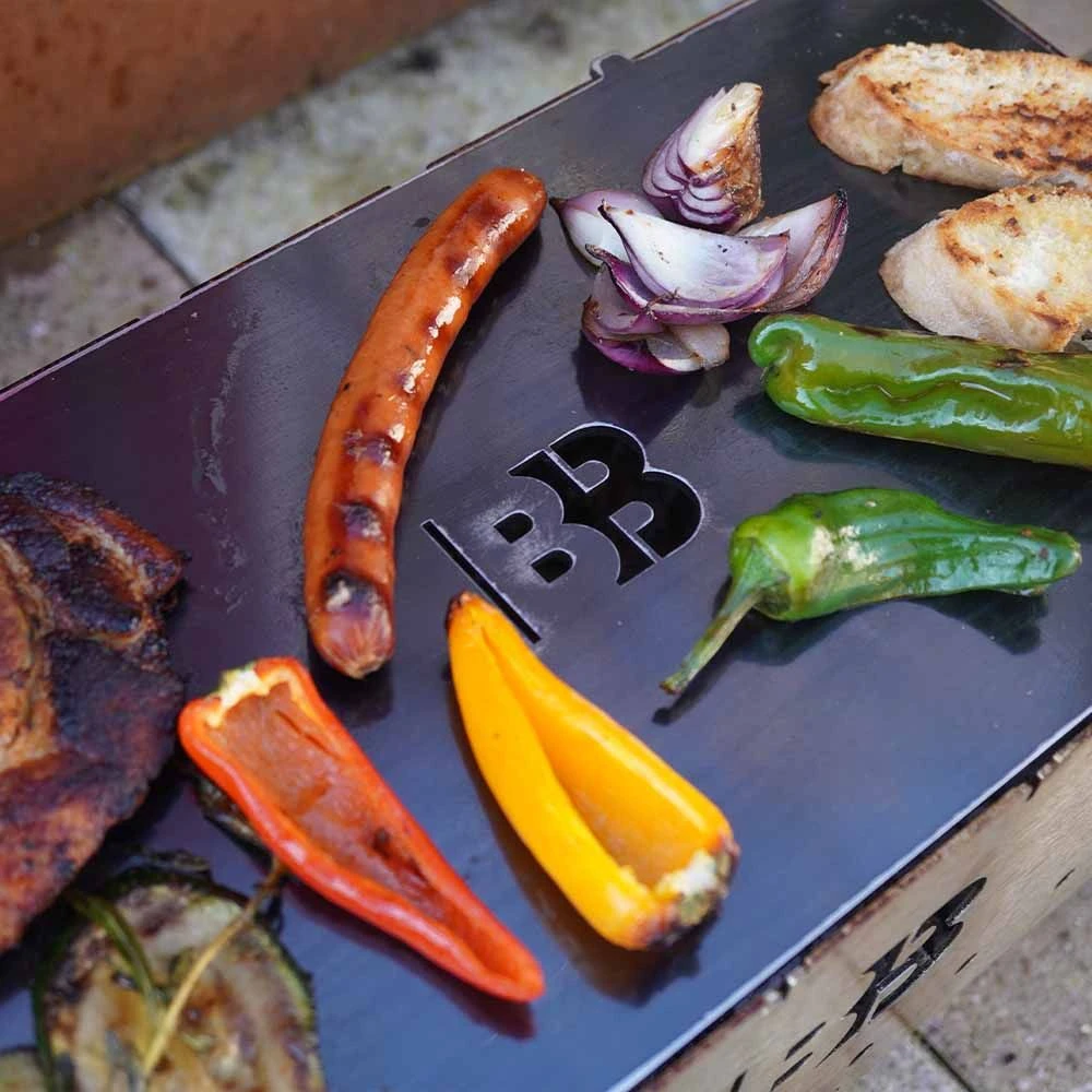 BlazeBox Station Medium Grillplatte Aus Stahl – Bild 5