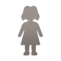 Damen Piktogramm Aus Edelstahl