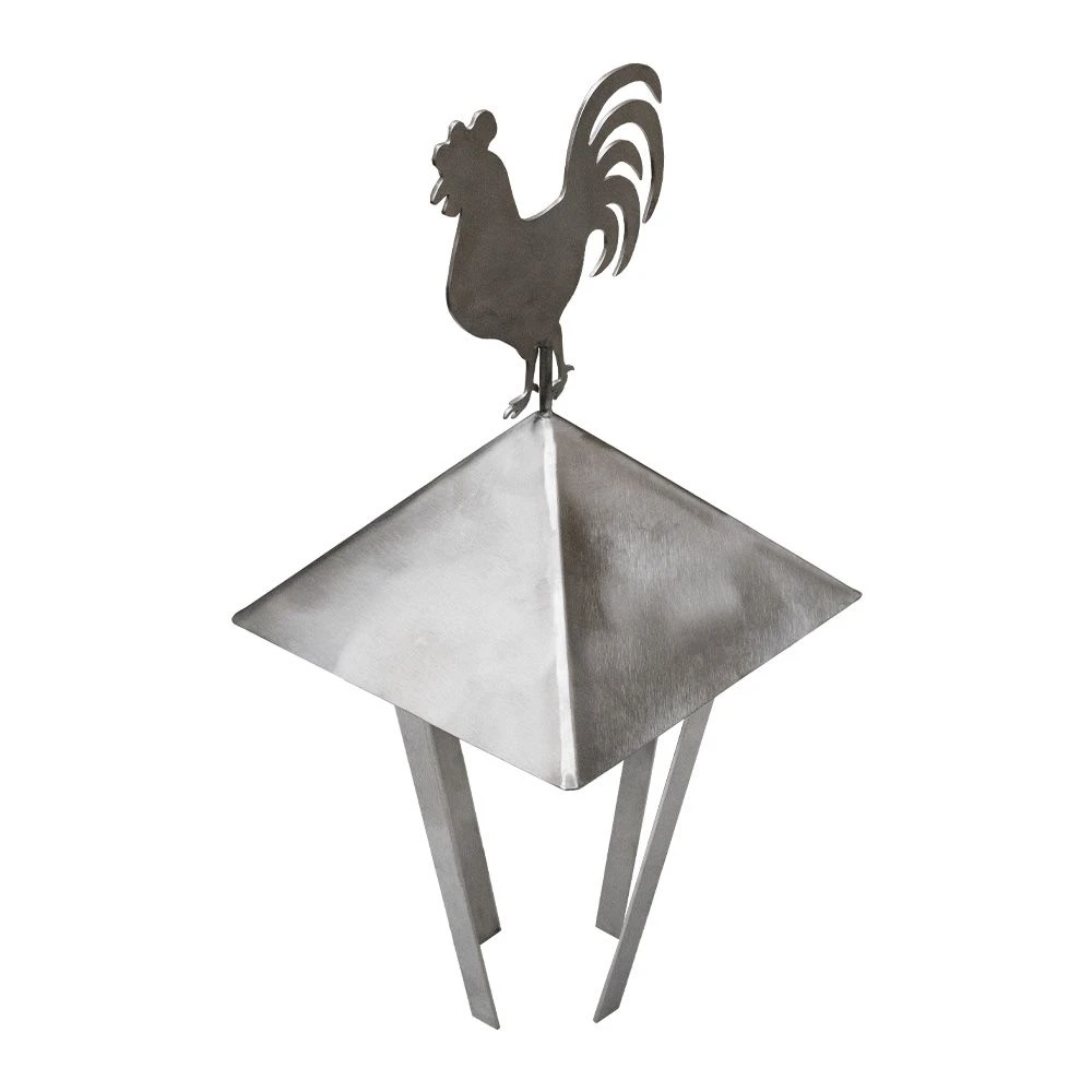 Abdeckung Für Rohr Ø 120 Mm Für Pizzaofen Mit Wetterhahn