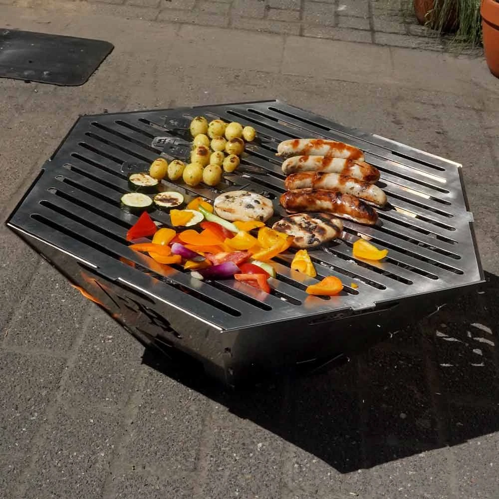 BlazeBox Bowl 6-eckig Grillrost Mini – Bild 2