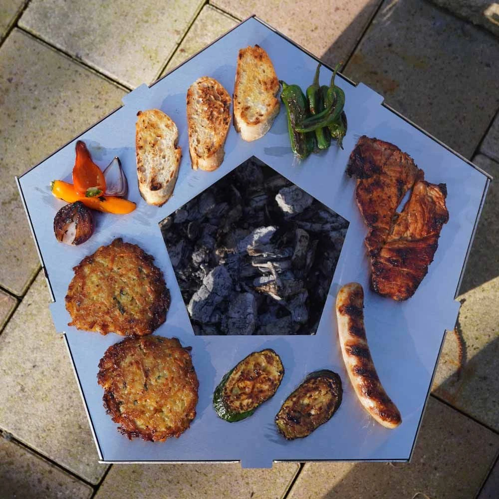 BlazeBox Pentagon Large Grillplatte – Bild 2