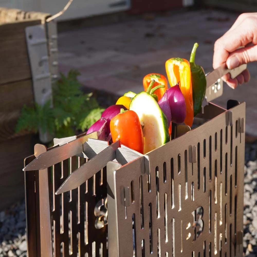 BlazeBox Stayer Mini Grillspieß-Set – Bild 3