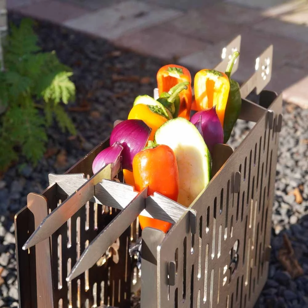 BlazeBox Stayer Mini Grillspieß-Set – Bild 5