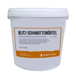 Blitz-Schamottemörtel (keramisch) - 1kg Dose