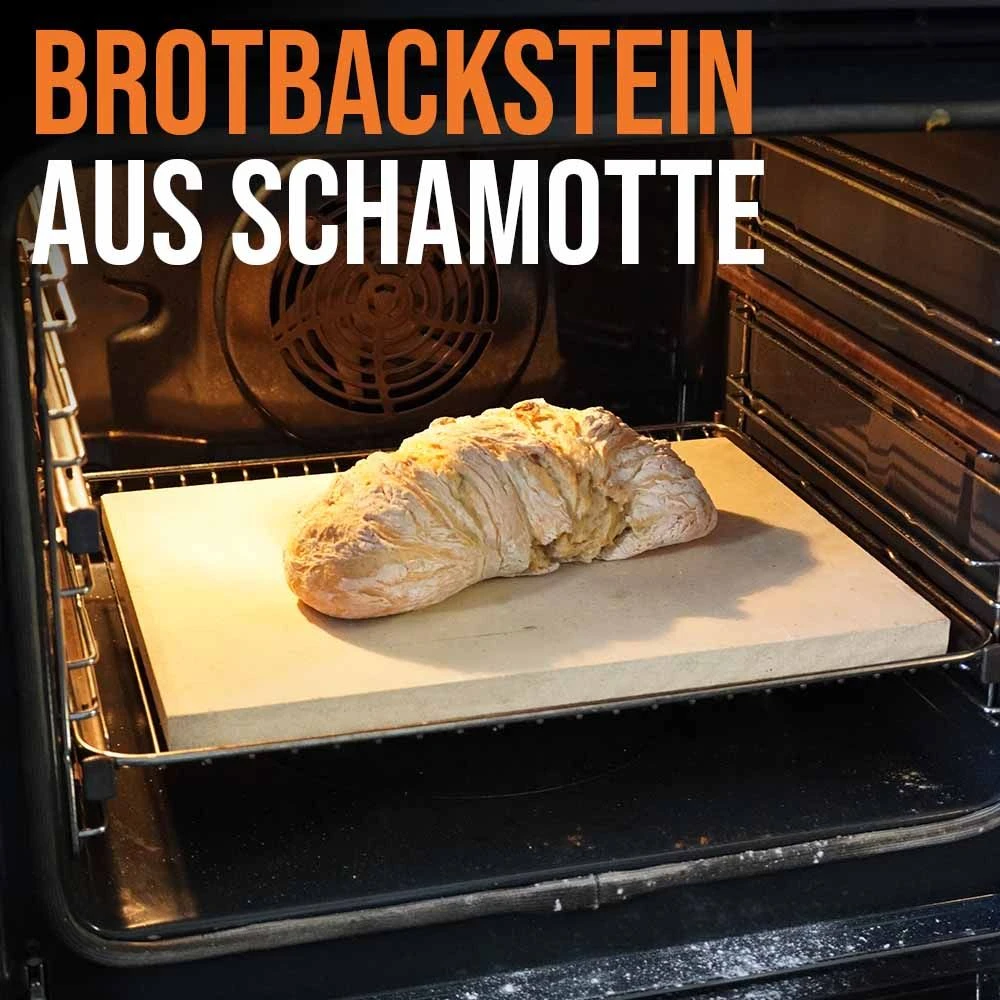 Brotbackstein 40 X 30 X 2,5 Cm Schamotte – Bild 3
