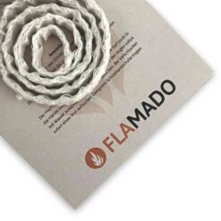 Dichtschnur Flach 10x5mm / 1m Selbstklebend (keramisch)