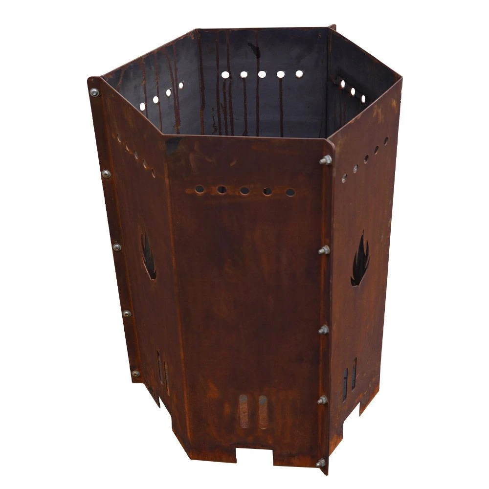 Edelrost Feuertonne Groß – Bild 8