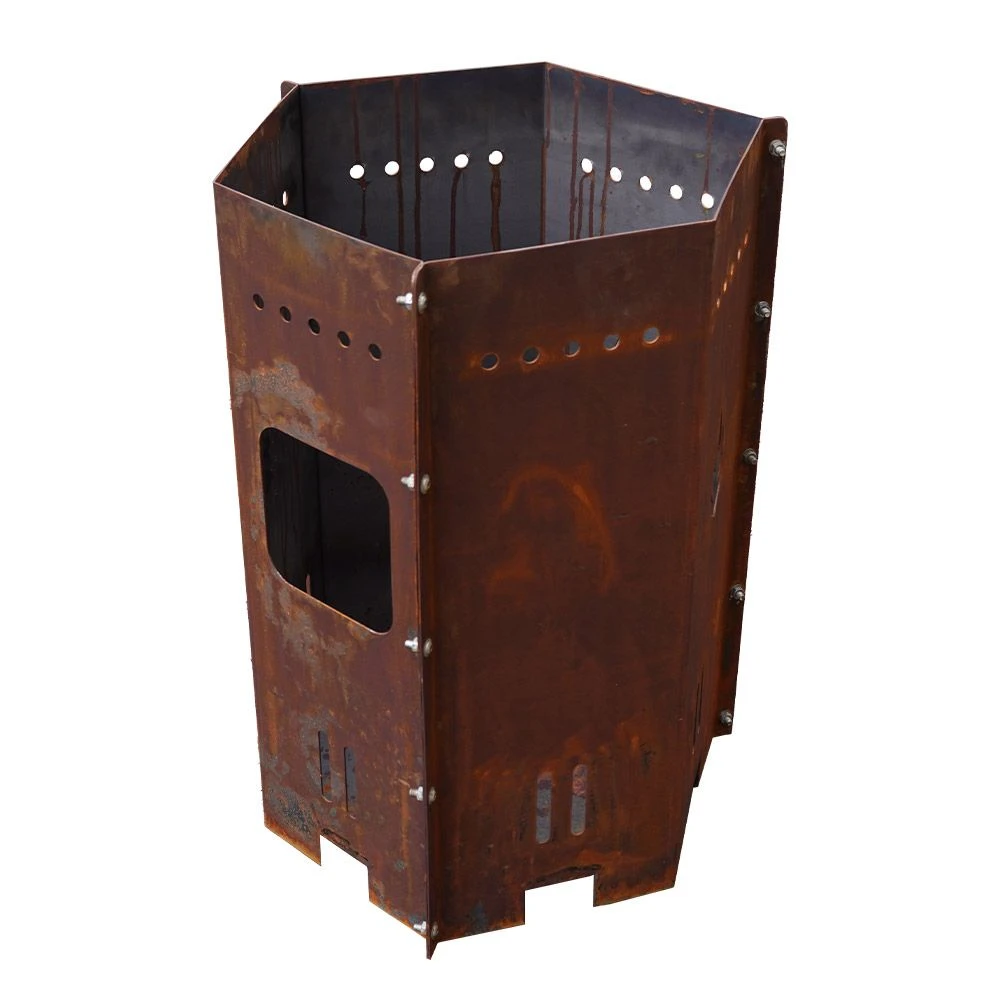 Edelrost Feuertonne Groß – Bild 9