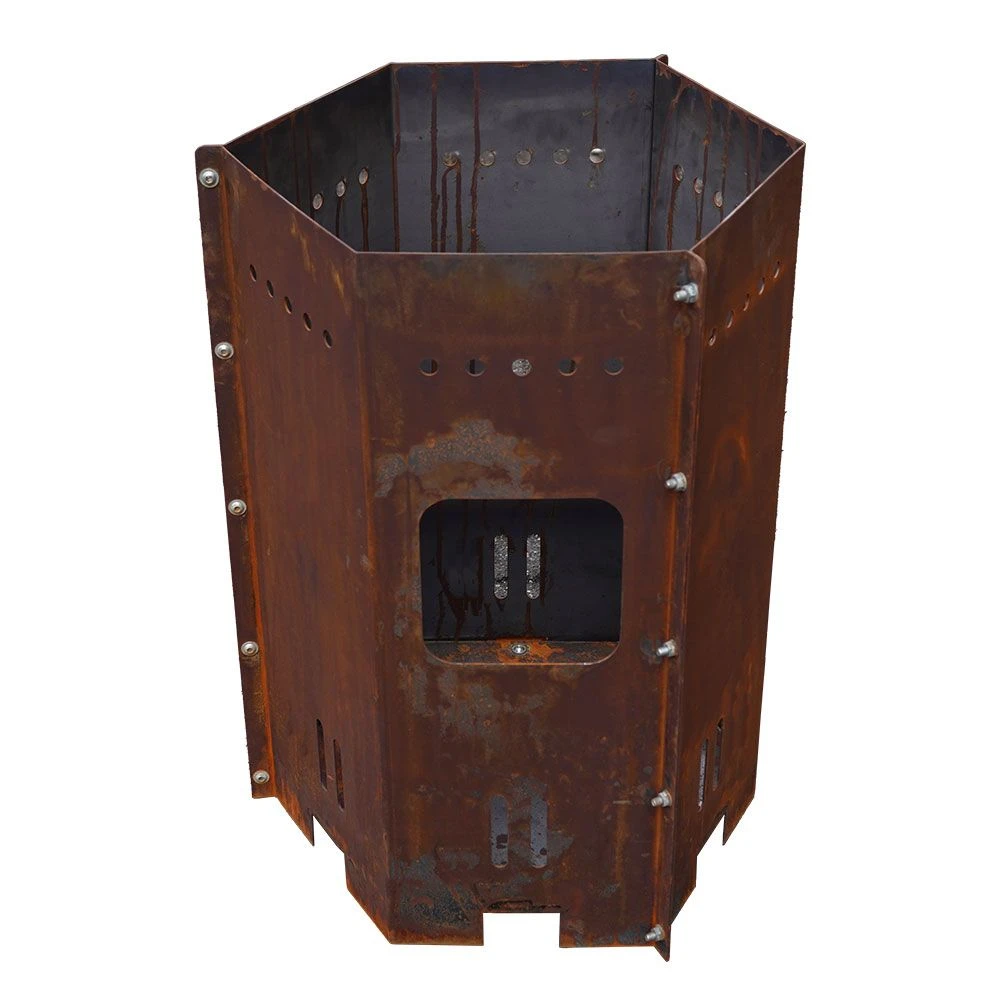 Edelrost Feuertonne Groß