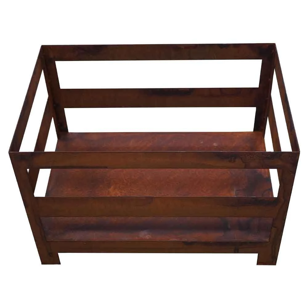 Edelrost Kiste 60x40x40cm – Bild 5