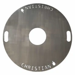 Feuerplatte Grillplatte Grillring Ø 60 Cm Mit Wunschname