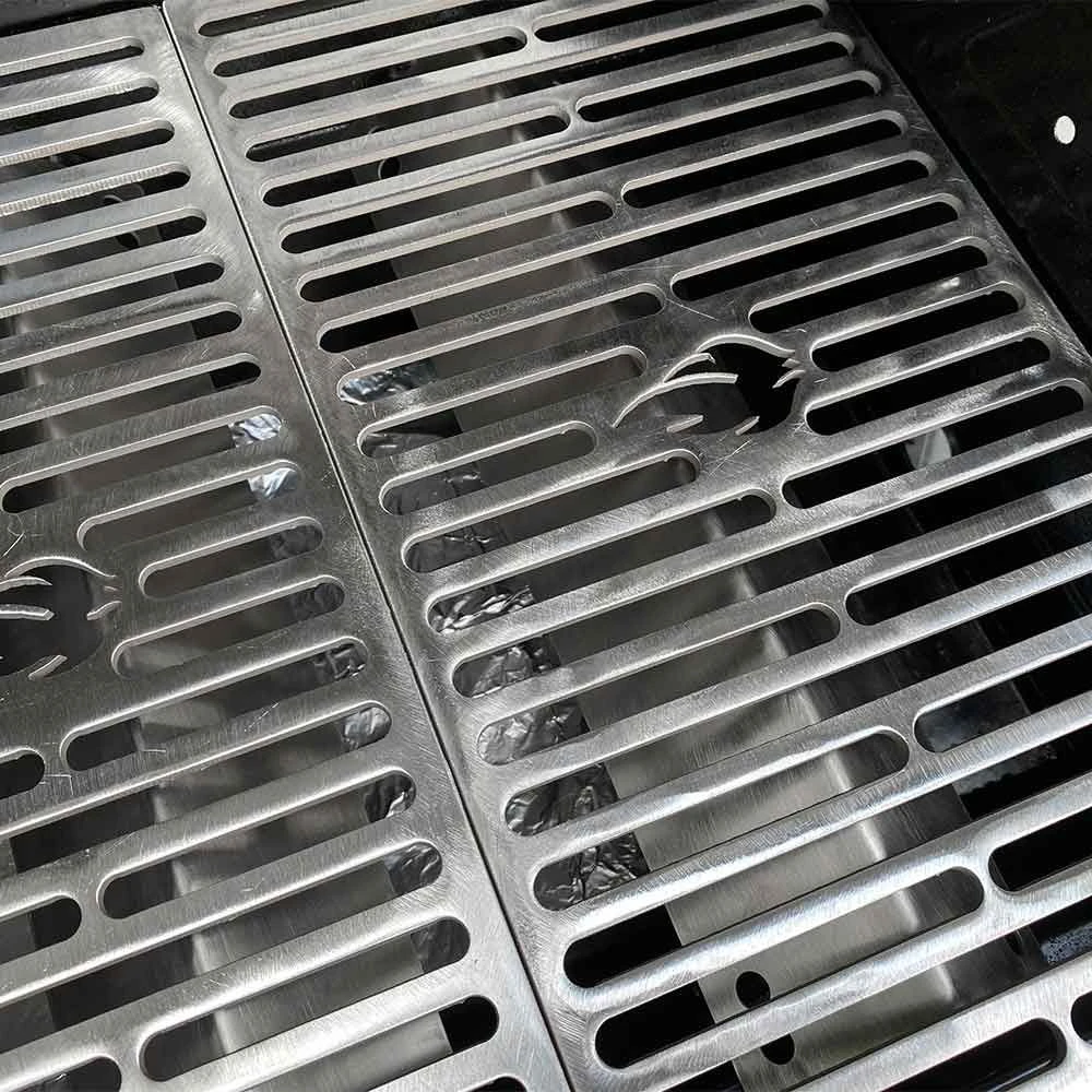 Grillrost Aus Stahl 41,5 X 23,5 Cm Passend Für Burnhard** – Bild 3