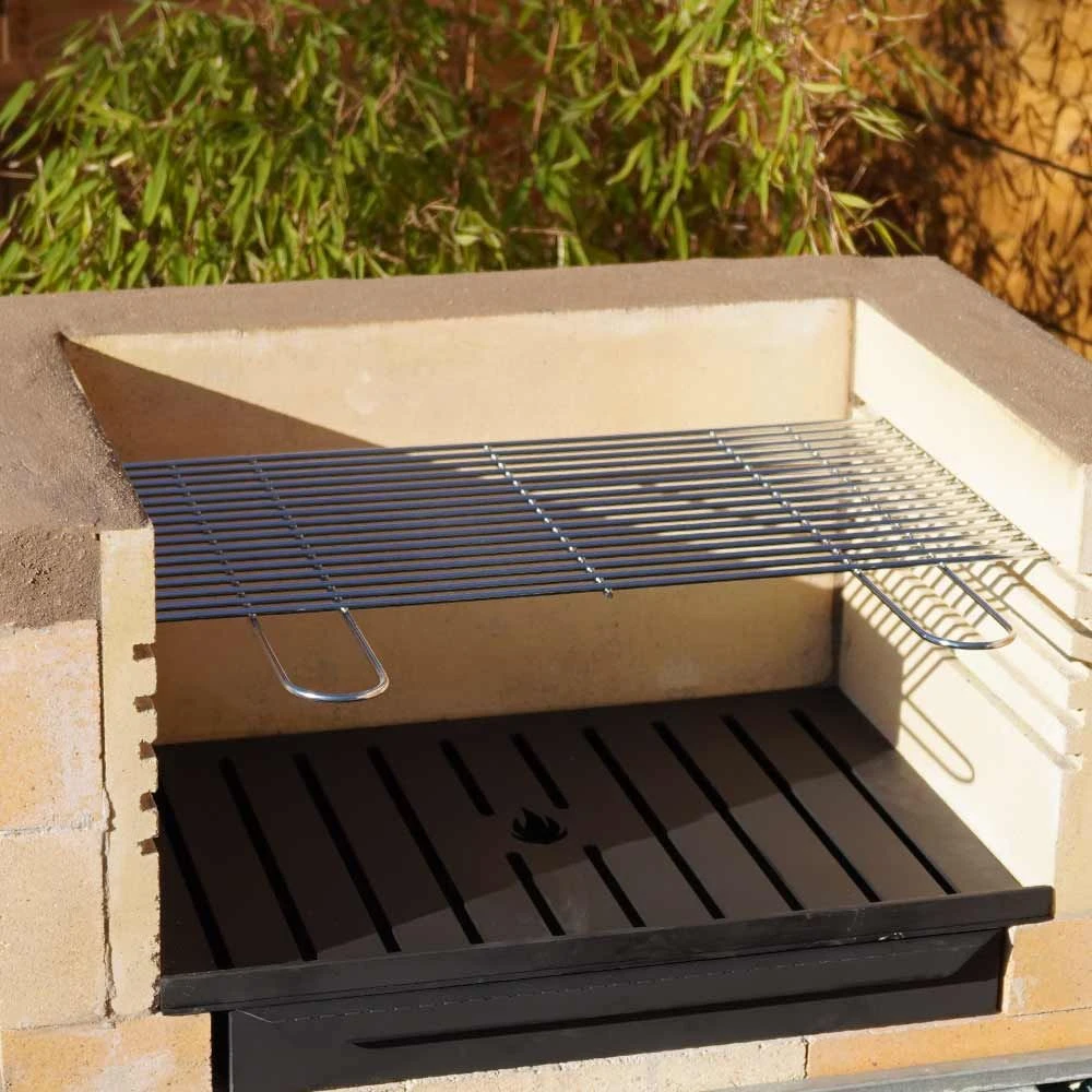 Grillrost Aus Edelstahl 60 X 40 X 0,8 Cm – Bild 3