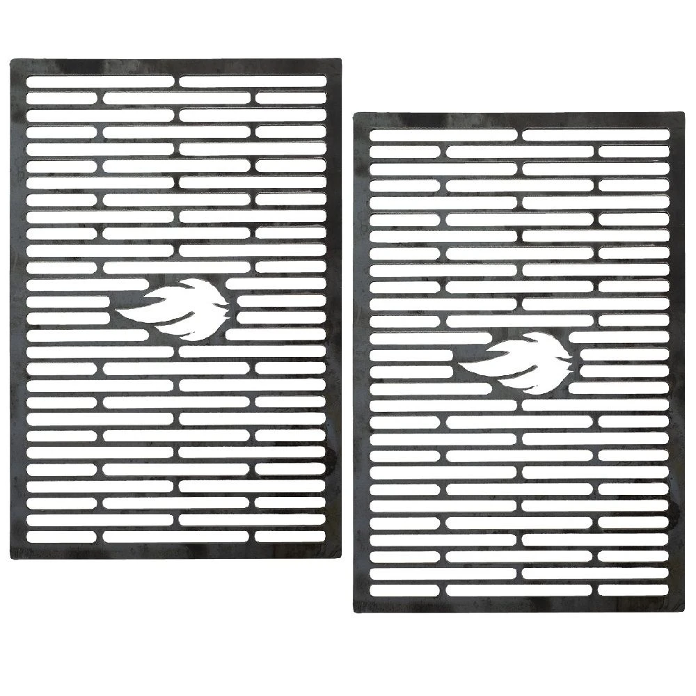 Grillrost 43 X 38,7 Cm 2 Stück Passend Für Burnhard**