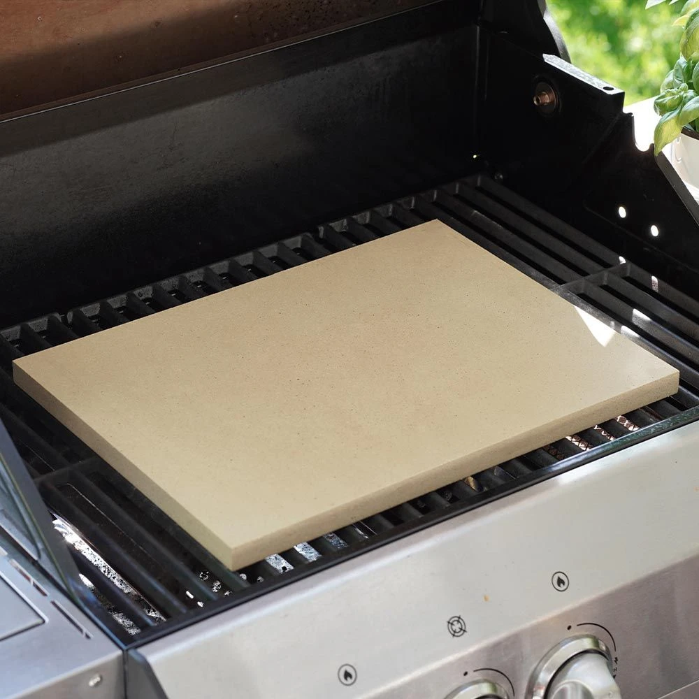 Pizzastein 40 X 30 X 2 Cm Keramik – Bild 3