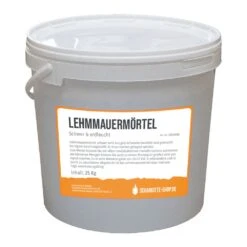 Lehmmauermörtel Schwer, Erdfeucht 25kg