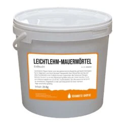 Leichtlehm-Mauermörtel Erdfeucht 25kg