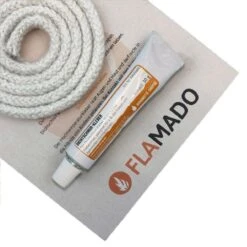 Ofendichtung / Dichtschnur (keramisch) 16mm / 2m Inkl. Kleber