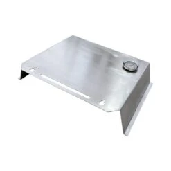 Pizzaaufsatz Edelstahl Mit Thermometer Für Den Grill 53 X 35 Cm