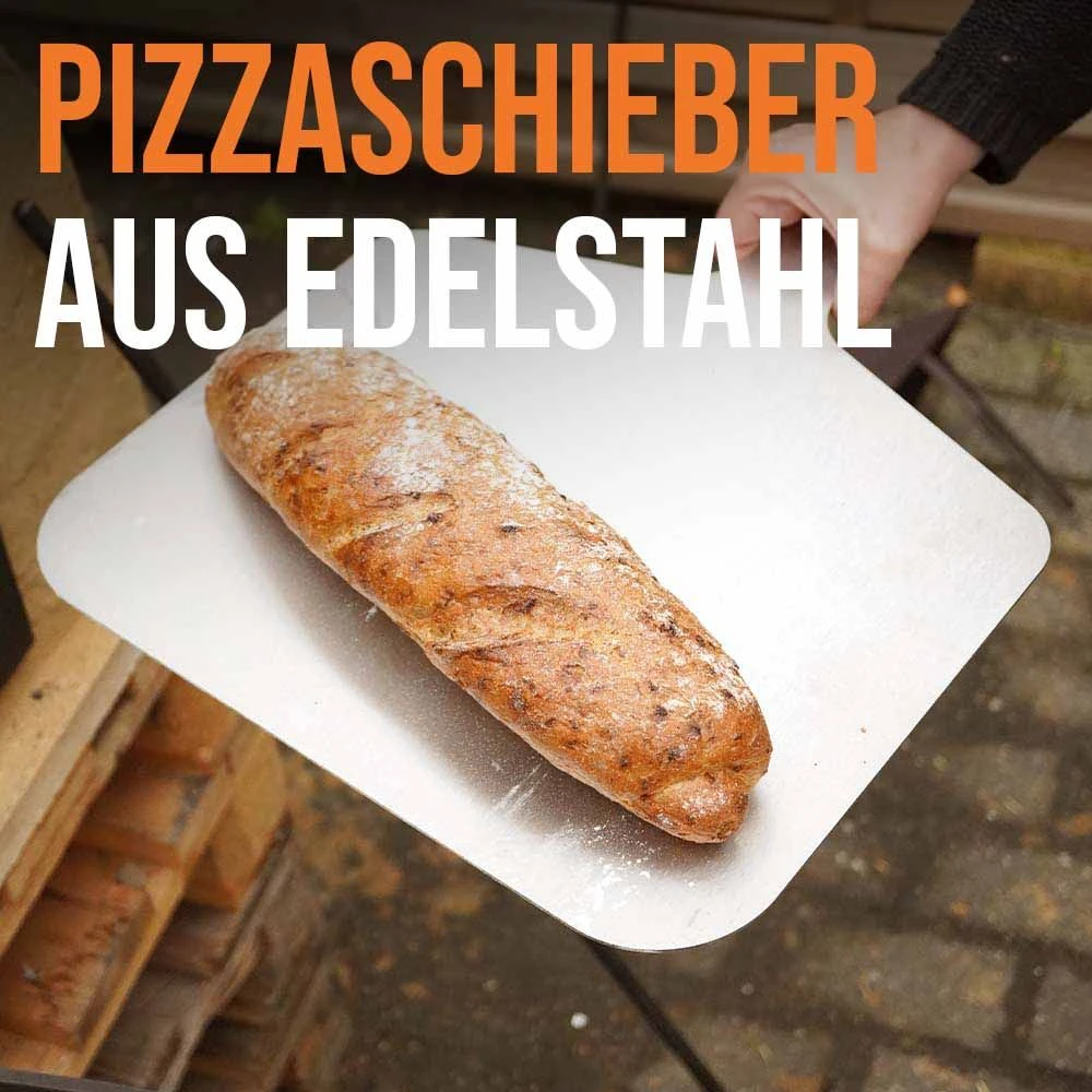 Pizzaschieber Edelstahl 35 X 42 Cm – Bild 3