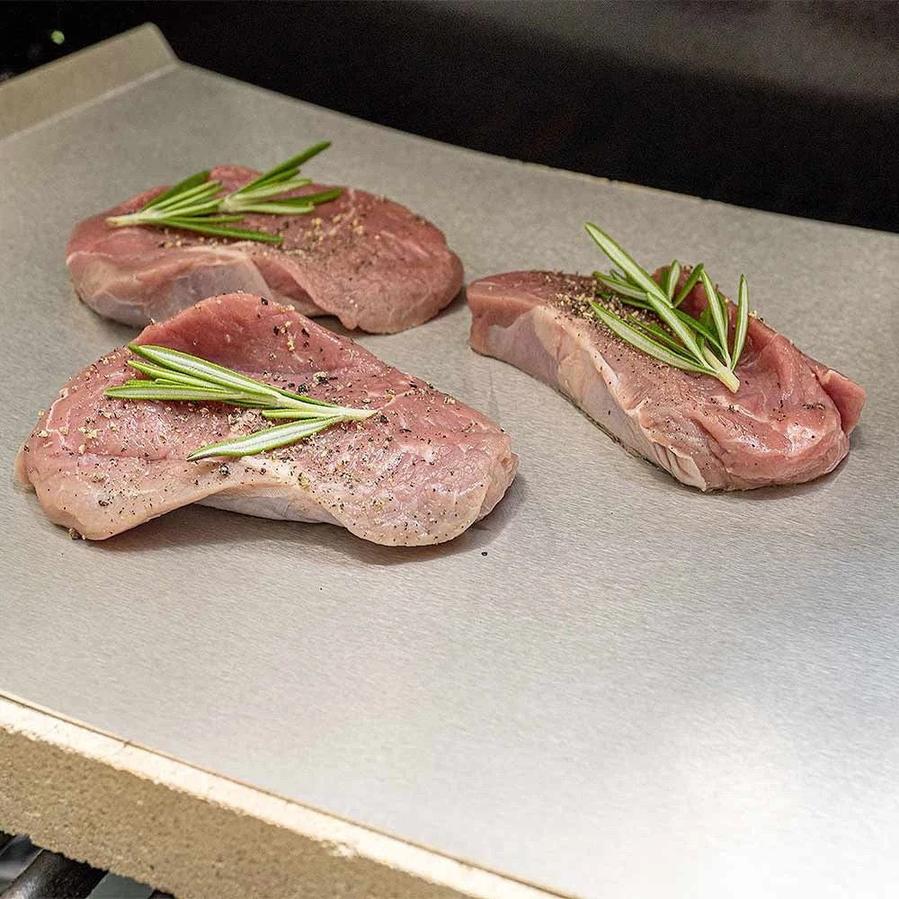 Edelstahlblech 39 X 29 Cm Passend Für Weber** Pizzasteine – Bild 2