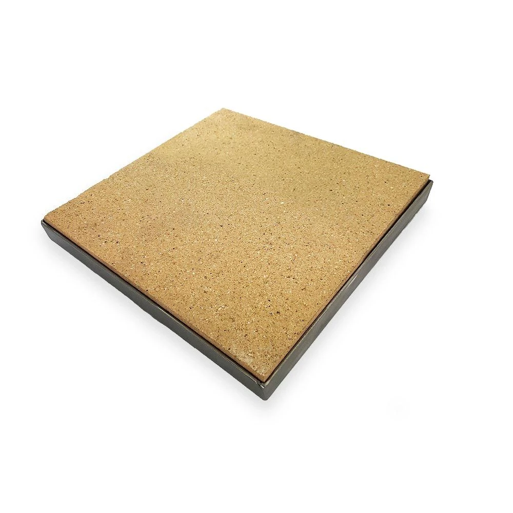 Pizzastein Grill 45 X 45 X 3 Cm + Edelstahlrahmen – Bild 7