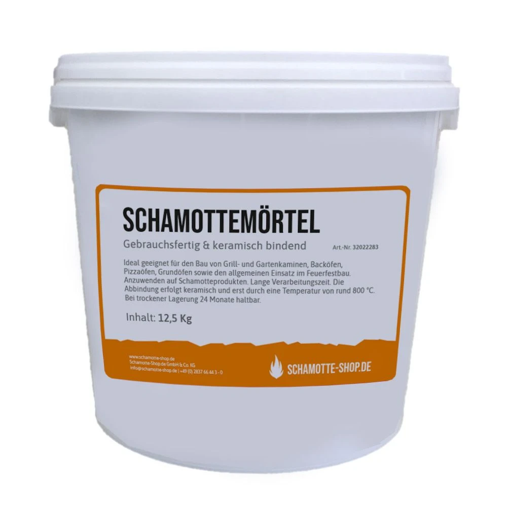Schamottemörtel (keramisch) - 12,5kg Eimer