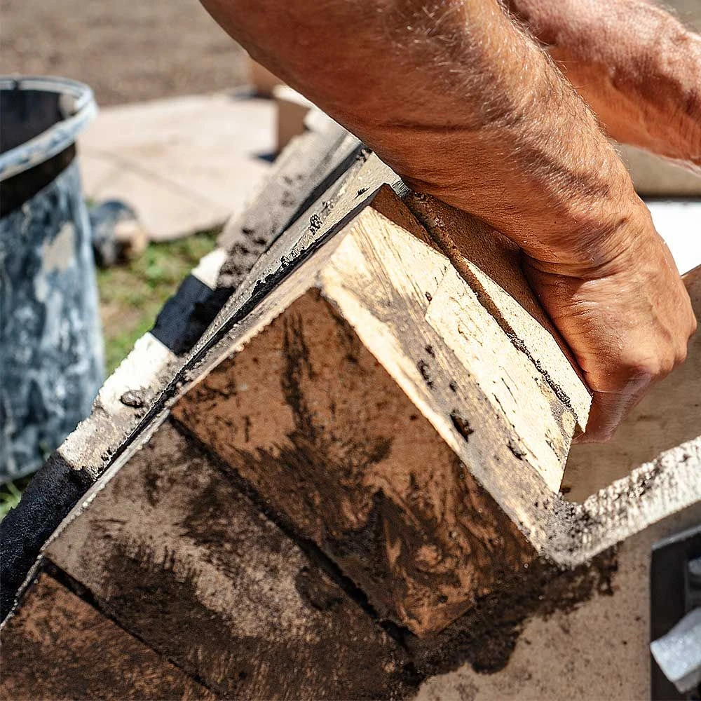 Schamottstein 2H10 Wölber 250x124x69/59mm 30 Stück – Bild 2