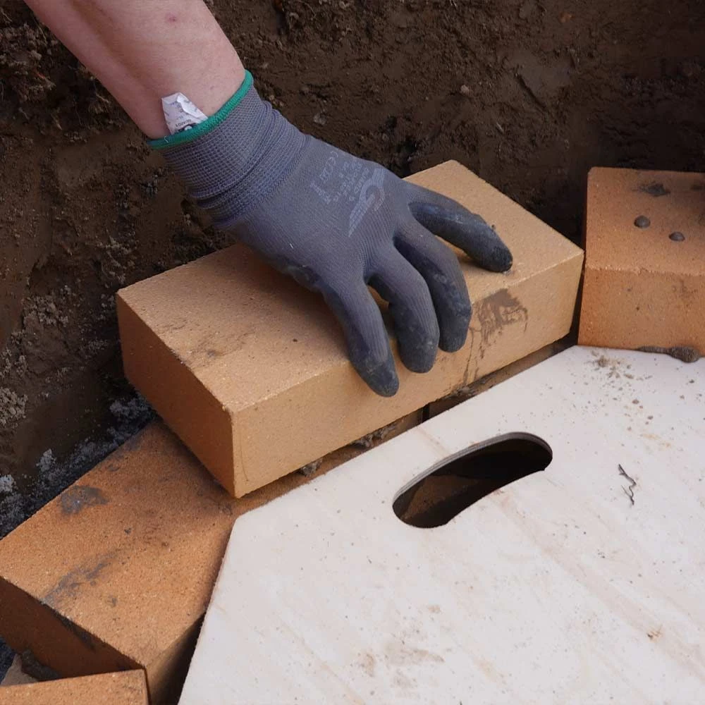 Schamottstein NF1 - 230x114x64mm 150 Stück – Bild 6