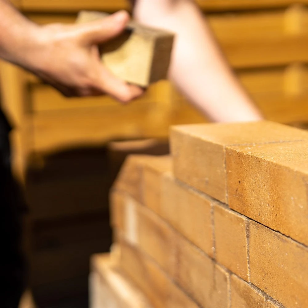 Schamottstein NF1 - 230x114x64mm 5 Stück – Bild 5