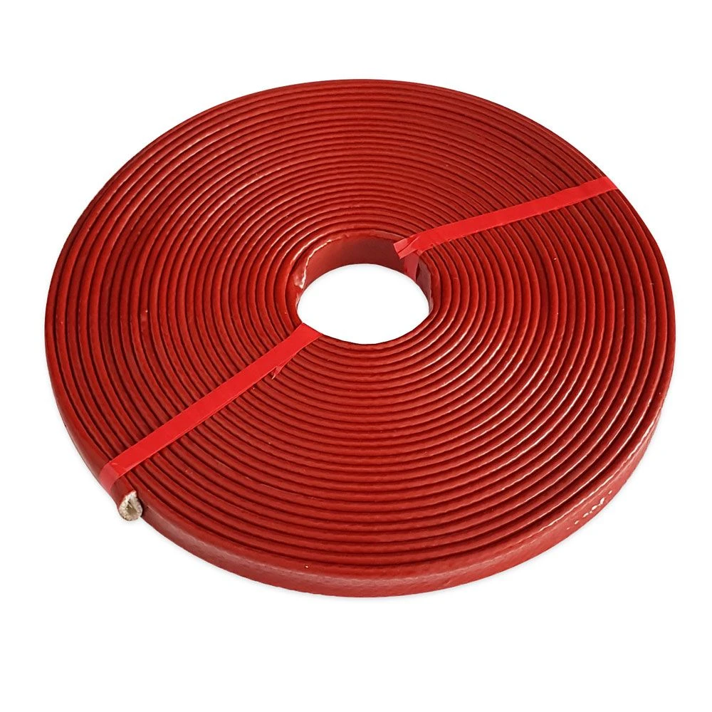 Silikonbeschichtete Fiberglas-Hülse 9,5mm / 1m – Bild 3